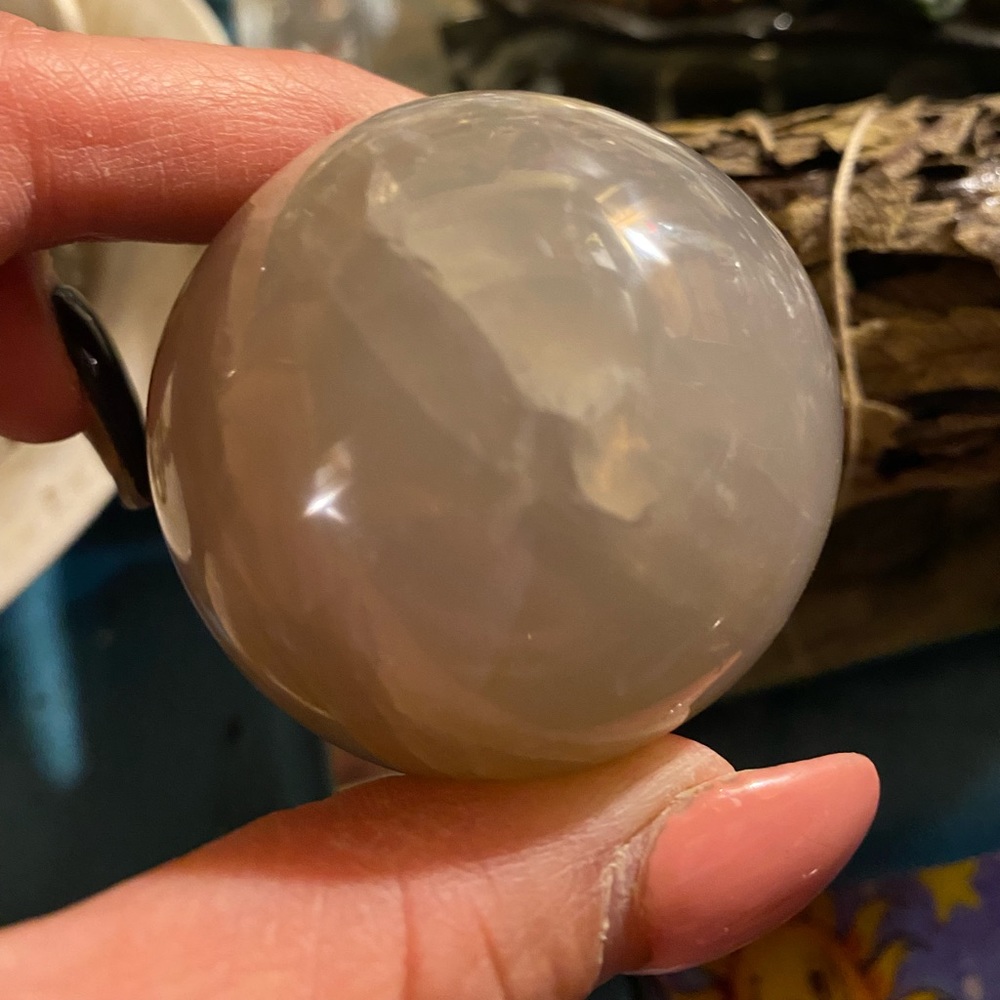 Blue Rose Quarts Sphere